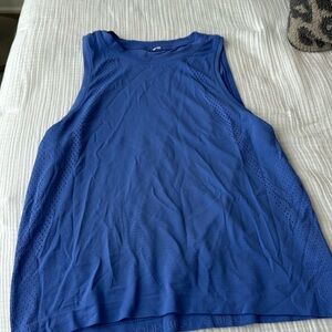 Blue lululemon tank